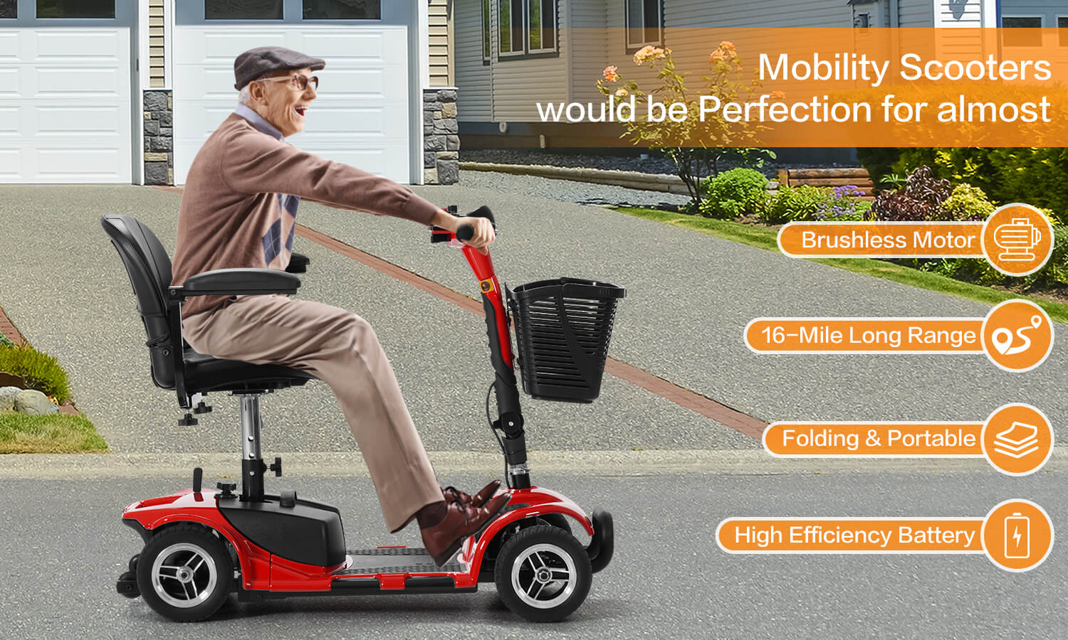 A_senior_citizen_riding_a_4-wheel_mobility_scooter